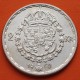 SUECIA 2 KRONOR 1950 TS REY GUSTAV V y ESCUDO REAL KM.815 MONEDA DE PLATA EBC/SC- Sweden silver 2 Coronas