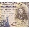 ESPAÑA 1000 PESETAS 1928 REY FERNANDO III Sin serie 1028076 Pick 78 BILLETE MBC+ Spain banknote