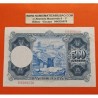 ESPAÑA 500 PESETAS 1954 PINTOR IGNACIO ZULOAGA Serie U 8368570 Pick 154 BILLETE MBC + DOBLEZ Spain banknote