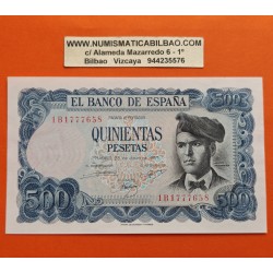 ESPAÑA 500 PESETAS 1971 JACINTO VERDAGUER Serie 1B Pick 153 SC + IMPERFECCIONES Spain UNC banknote