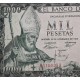 ESPAÑA 1000 PESETAS 1965 SAN ISIDORO SANTIAGO APOSTOL Serie M 1108353 Pick 151 BILLETE EBC- Spain banknote