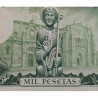 ESPAÑA 1000 PESETAS 1965 SAN ISIDORO SANTIAGO APOSTOL Serie M 1108353 Pick 151 BILLETE EBC- Spain banknote