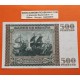 ESPAÑA 500 PESETAS 1940 DON JUAN DE AUSTRIA y BARCO Serie A 3059189 Pick 119 @BILLETE RARO@ Spain banknote
