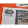 ESPAÑA 500 PESETAS 1940 DON JUAN DE AUSTRIA y BARCO Serie A 3059189 Pick 119 @BILLETE RARO@ Spain banknote