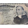 ESPAÑA 500 PESETAS 1946 FRANCISCO DE VITORIA Sin Serie 992259 Pick 132 @RARO BILLETE@ Spain banknote
