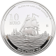 . @17/MARZO Envío@ ESPAÑA 10 EUROS 2026 ALMIRANTE JOSE SOLANO y BOTE Revolutionary War MONEDA DE PLATA FNMT