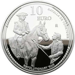 . @17/MARZO Envío@ ESPAÑA 10 EUROS 2026 FRANCISCO DE SAAVEDRA Revolutionary War MONEDA DE PLATA FNMT