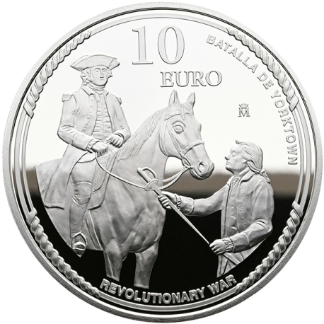 . @17/MARZO Envío@ ESPAÑA 10 EUROS 2026 FRANCISCO DE SAAVEDRA Revolutionary War MONEDA DE PLATA FNMT