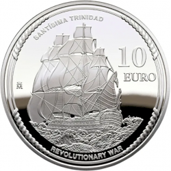 . @17/MARZO Envío@ ESPAÑA 10 EUROS 2026 LUIS DE CORDOVA Revolutionary War MONEDA DE PLATA FNMT