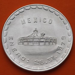 . @OFERTA@ 1979 MEXICO MEDALLA DE PLATA PURA VISITA DEL PAPA JUAN PABLO II a GUADALUPE SC- 21,34 gramos