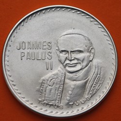 . @OFERTA@ 1979 MEXICO MEDALLA DE PLATA PURA VISITA DEL PAPA JUAN PABLO II a GUADALUPE SC- 21,34 gramos