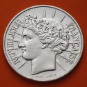 FRANCIA 100 FRANCOS 1988 DAMA CON RAYOS FRATERNITE KM.966 MONEDA DE PLATA SC + IMPERFECCIONES 0,46 Onzas