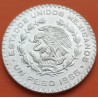 MEXICO 1 PESO 1966 BUSTO DE JOSE MORELOS KM.459 MONEDA DE PLATA BAJA solo 10% MBC+ Mejico R/1