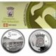 ESPAÑA 5 EUROS 2011 Ciudad de DONOSTIA SAN SEBASTIAN nº 29 PLAYA DE LA CONCHA MONEDA DE PLATA SI ESTUCHE FNMT