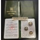 3 Carteras PROOF x ESPAÑA CARTERA FNMT 1976+1977+1979 PRUEBAS NUMISMATICAS 50 Centimos + 1+5+25+50+100 PESETAS