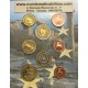 @OFERTA@ CHIPRE MONEDAS EURO PRUEBA 2004 CARTERA SET Euro Set 8 coins ESSAI PROBE PATTERN Cyprus Zypern NO OFICIALES