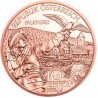 AUSTRIA 10 EUROS 2012 HALCÓN Cetrería REGION de KARNTEN MONEDA DE COBRE SC Österreich