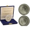 @ESTUCHE@ ITALIA 10 EUROS 2003 DAMA PRESIDENCIA DE UNIÓN EUROPEA KM.259 MONEDA DE PLATA SC 0,65 ONZAS