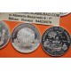 . 11,24 ONZAS de PLATA PURA x14 monedas x ESPAÑA I SERIE IBEROAMERICANA 1ª @LIMPIADAS@ 1991/1992 ENCUENTRO ENTRE DOS MUNDOS
