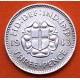 INGLATERRA 3 PENIQUES 1943 KING GEORGIUS VI KM.848 MONEDA DE PLATA MBC++ UK 3 Pence silver