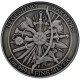 . @500 uds. - 20/MARZO Envío@ ESTADOS UNIDOS 1 ONZA 2025 LEONIDAS Espartanos MEDALLA DE PLATA PURA silver Oz LEGENDARY WARRIORS