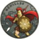 . @500 uds. - 20/MARZO Envío@ ESTADOS UNIDOS 1 ONZA 2025 AQUILES MEDALLA DE PLATA PURA silver Oz LEGENDARY WARRIORS Achilles