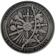 . @500 uds. - 20/MARZO Envío@ ESTADOS UNIDOS 1 ONZA 2025 AQUILES MEDALLA DE PLATA PURA silver Oz LEGENDARY WARRIORS Achilles
