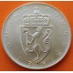 NORUEGA 10 KRONER 1964 PALACIO DEL REY HAAKON VII KM.413 MONEDA DE PLATA SC- Norway silver coin