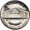 ESTADOS UNIDOS 5 CENTAVOS 1965 SMS (SPECIAL MINT SET) JEFFERSON KM.A192 MONEDA DE NICKEL SC USA 5 cent DE ESTUCHE