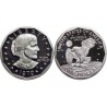 ESTADOS UNIDOS 1 DOLAR 1979 S SUSAN B. ANTHONY Tipo 1 AGUILA SOBRE LA LUNA KM.207 MONEDA DE NICKEL PROOF USA 1 Dollar