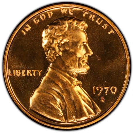 ESTADOS UNIDOS 1 CENTAVO 1975 S ABRAHAM LINCOLN KM.201 MONEDA DE COBRE @PROOF@ USA 1 Cent US MINT SET