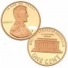 ESTADOS UNIDOS 1 CENTAVO 1999 S ABRAHAM LINCOLN KM.201.A MONEDA DE COBRE @PROOF@ USA 1 Cent US MINT SET