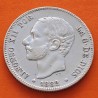 ESPAÑA Rey ALFONSO XII 2 PESETAS 1882 * 18 8- MSM REY y ESCUDO KM.685 MONEDA DE PLATA MBC+ Spain silver coin R/3