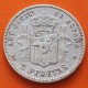ESPAÑA Rey ALFONSO XII 2 PESETAS 1883 * -- -- MSM REY y ESCUDO KM.678 MONEDA DE PLATA @ESCASA@ Spain silver R/4