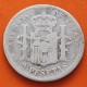 @RARA@ ESPAÑA Rey ALFONSO XIII 2 PESETAS 1889 * -- -- MPM tipo PELON KM.692 MONEDA DE PLATA MBC- Spain silver R/3
