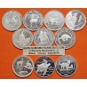 10 Monedas @LIMPIADAS@ ESPAÑA 1994 II SERIE IBEROAMERICANA 2ª ENCUENTRO ENTRE DOS MUNDOS PLATA ANIMALES EN EXTINCION