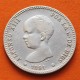 . @RARA@ ESPAÑA Rey ALFONSO XIII 1 PESETA 1891 * 18 91 PGM REY y ESCUDO KM.691 MONEDA DE PLATA Spain silver coin R/5