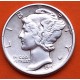 ESTADOS UNIDOS 10 CENTAVOS DIME 1942 P MERCURY KM.140 MONEDA DE PLATA MBC+ USA silver coin WWII R/3