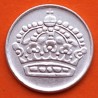 SUECIA 25 ORE 1958 G Rey GUSTAV VI KM.824 MONEDA DE PLATA EBC Sweden silver coin