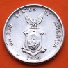 FILIPINAS 20 CENTAVOS 1944 D DAMA KM.182 MONEDA DE PLATA EBC- Ocupacion de Estados Unidos PHILIPPINES WWII R/1