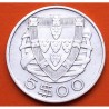 @ESCASA@ PORTUGAL 5 ESCUDOS 1933 CARABELA KM.581 MONEDA DE PLATA MBC- REPUBLICA PORTUGUESA silver  coin