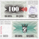 BOSNIA 100000 DINARA 1993.12.24 sobre impresión TINTA ROJA sobre 100 DINARA 1992 TRAVNIK Pick 56.D BILLETE SC UNC BANKNOTE