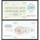 @RARO - VER FOTOS@ BOSNIA 500 DINARA 1992 Sello ZENICA 11.5.92 Nº Serie 6 DIGITOS 792943 Pick 7G BILLETE EBC-