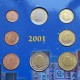 @RARA - VER FOTOS@ BELGICA CARTERA OFICIAL EUROS 1999+2000+2001 BU SET 1+2+5+10+20+50 Cts + 1€ + 2 EUROS INTRO SET 24 monedas