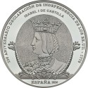 . @ENVÍO HOY@ ESPAÑA 10 EUROS 2026 ISABEL I DE CASTILLA Revolutionary War MONEDA DE PLATA FNMT