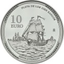 . @ENVÍO HOY@ ESPAÑA 10 EUROS 2026 ALMIRANTE JOSE SOLANO y BOTE Revolutionary War MONEDA DE PLATA FNMT