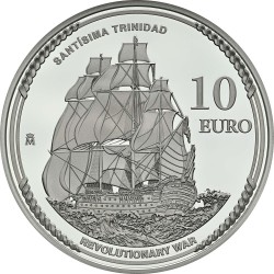 . @ENVÍO HOY@ ESPAÑA 10 EUROS 2026 LUIS DE CORDOVA Revolutionary War MONEDA DE PLATA FNMT