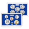 . 2022 UNITED STATES MINT PROOF SET @NICKEL@ ESTADOS UNIDOS 1+5+10+25 Cts. + 1/2 DOLAR + 1 DOLAR 2022 + 5x 1/4 DOLAR 2022 S