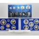 . 2023 UNITED STATES MINT PROOF SET @NICKEL@ ESTADOS UNIDOS 1+5+10 Cts. + 1/2 DOLAR + 1 DOLAR 2023 + 5x 1/4 DOLAR 2023