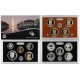2013 UNITED STATES MINT SILVER PROOF SET @PLATA@ 14 COINS ESTADOS UNIDOS 1+5+10+10+25 CENTAVOS + 1/2 DOLAR 2013 + 1 DOLAR 2013